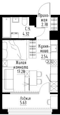 Планировки квартир в ЖК Лицейский квартал 5.2 - Солнечный от Эталон