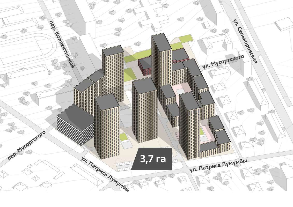 Новый ЖК по КРТ построят на Патриса Лумумбы — Мусоргского в Екатеринбурге