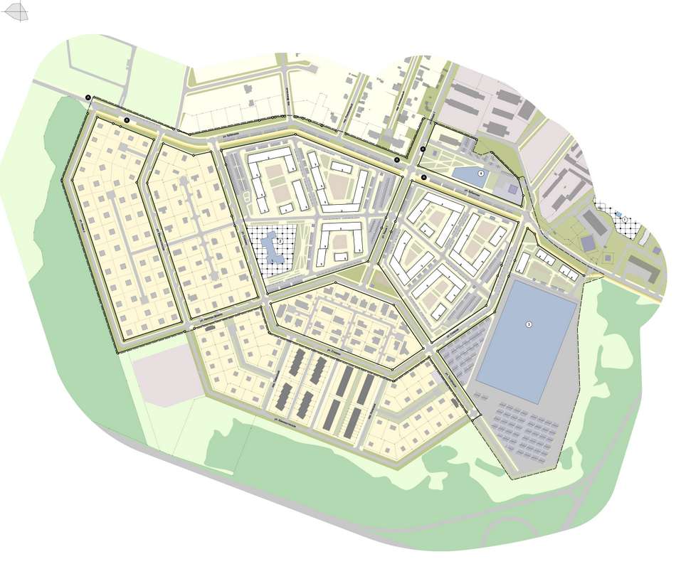 Проект застройки Истока в Южном мкр. Екатеринбурга